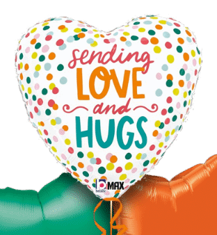 Sending Love and Hugs Balloon