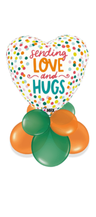 Sending Love and Hugs Balloon