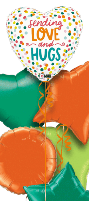 Sending Love and Hugs Balloon