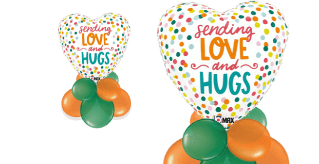 Sending Love and Hugs Balloon