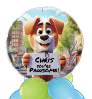 Doggy Pawsome Balloon