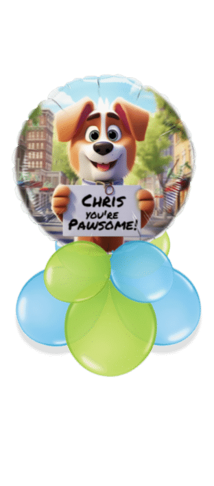 Doggy Pawsome Balloon