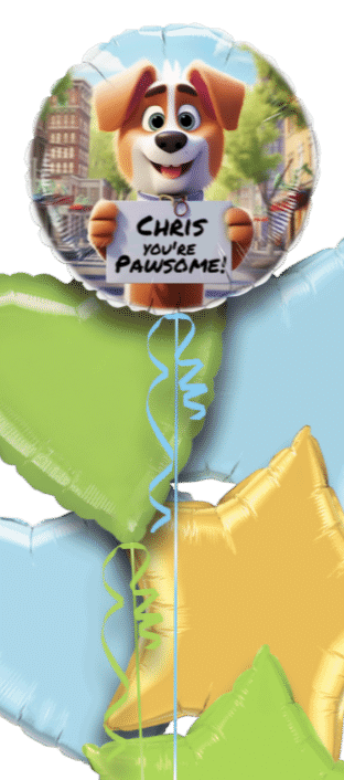 Doggy Pawsome Balloon