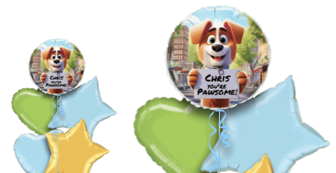 Doggy Pawsome Balloon