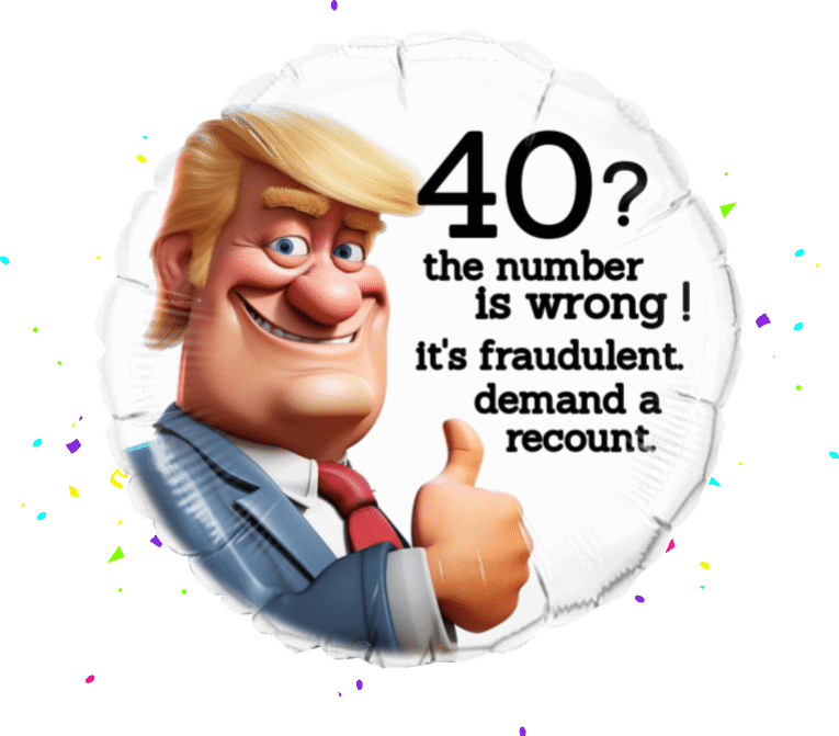 Donald Trump Recount balloon 