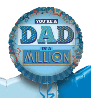 Dad in a Million Balloon
