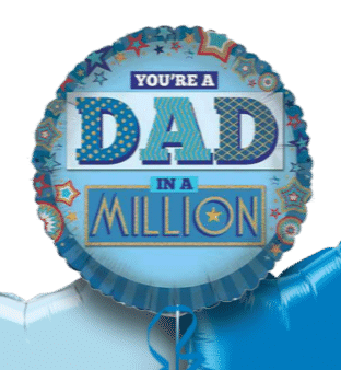 Dad in a Million Balloon