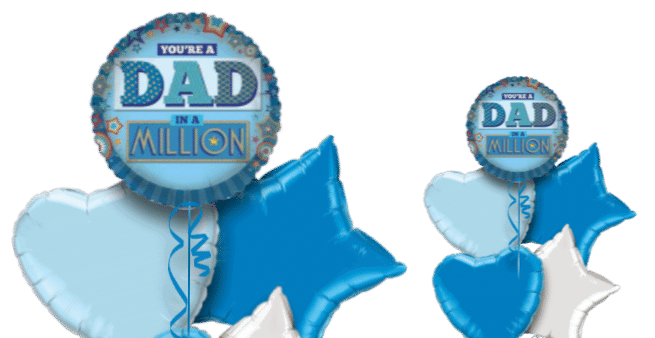 Dad in a Million Balloon