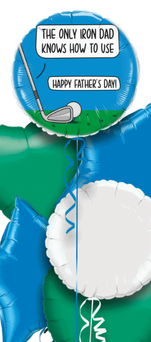 Only Iron Fathers Day Balloon