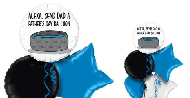 Alexa Fathers Day Balloon