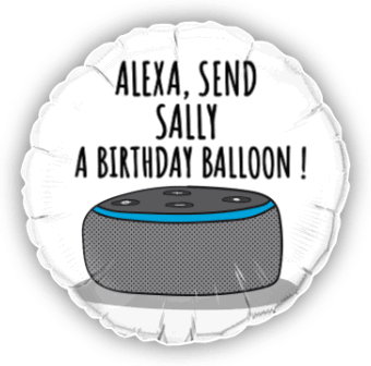 Alexa Send a Birthday Balloon