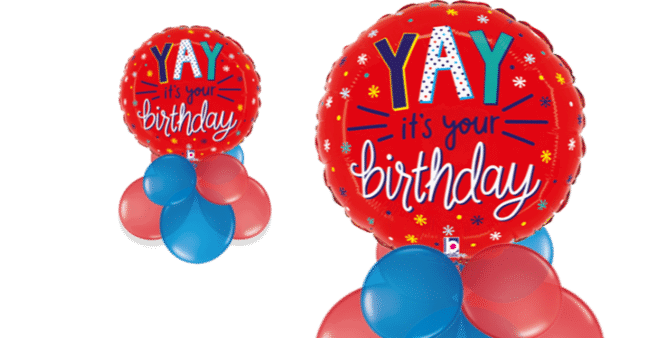 Yay It's Your Birthday Balloon