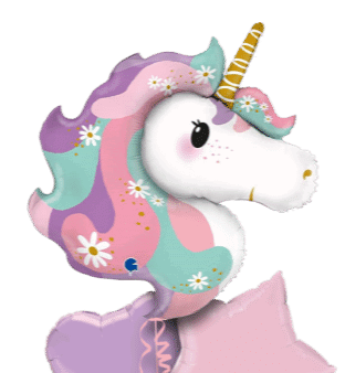 Pastel Unicorn Balloon