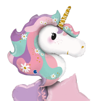 Pastel Unicorn Balloon