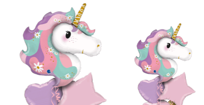 Pastel Unicorn Balloon