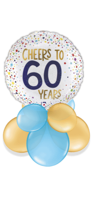 Cheers To 60 Years Balloon