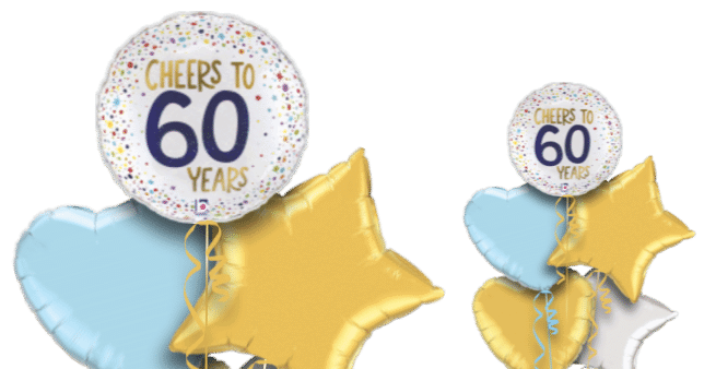 Cheers To 60 Years Balloon