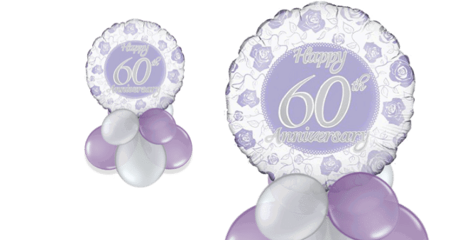 60th Anniversary Balloon