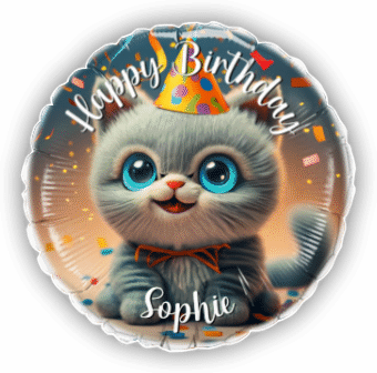 Birthday Cute Kitten