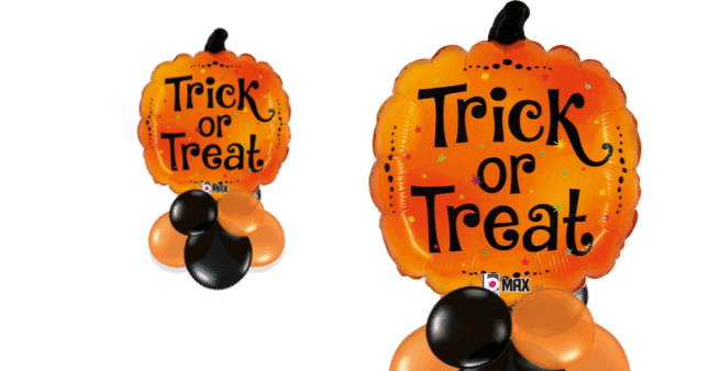 Trick or Treat Pumpkin Balloon