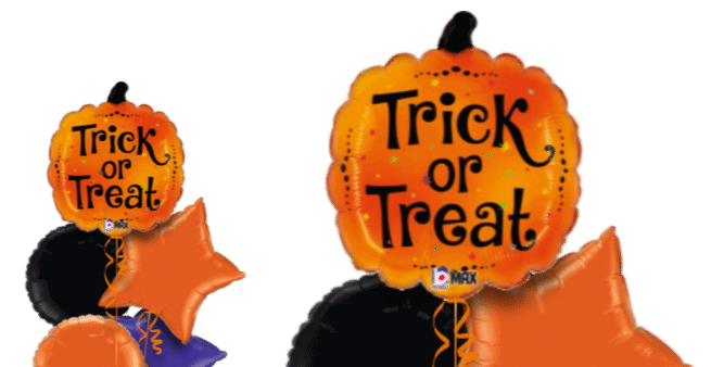 Trick or Treat Pumpkin Balloon