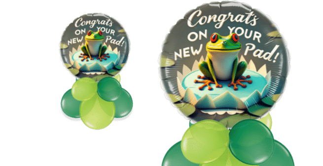 Congrats on your New Pad Balloon