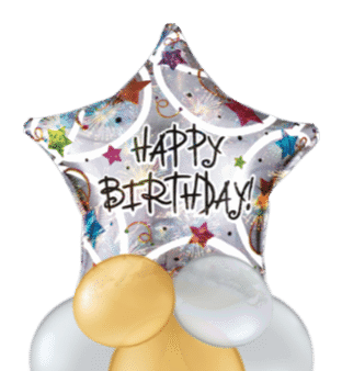 Silver Star Balloon