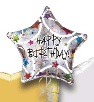 Silver Star Balloon