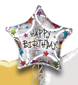 Silver Star Balloon