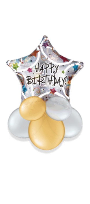 Silver Star Balloon