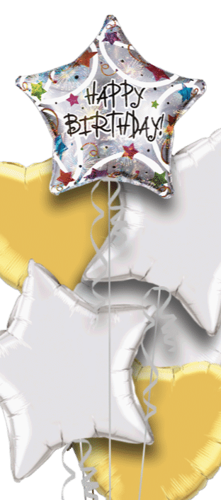 Silver Star Balloon