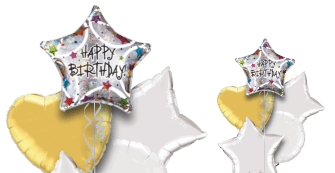 Silver Star Balloon