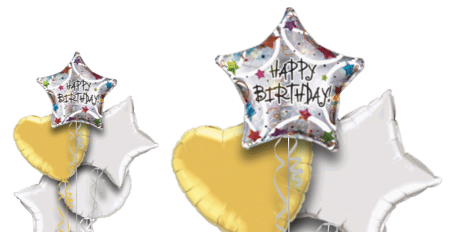 Silver Star Balloon
