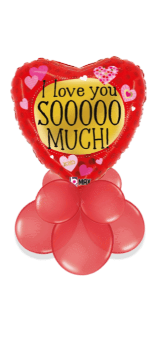 Two-Sided VALENTINE and I Love You  Balloon