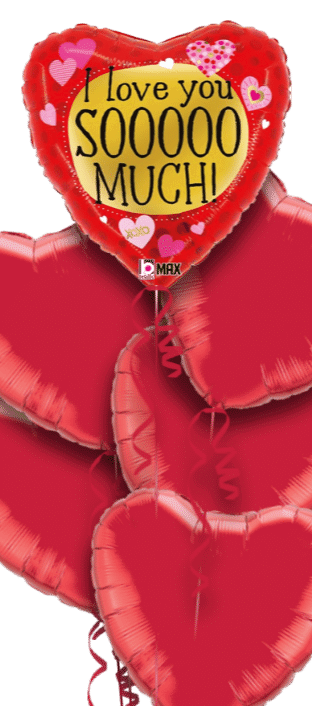 Two-Sided VALENTINE and I Love You  Balloon