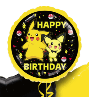 Pokemon Pikachu Birthday Balloon