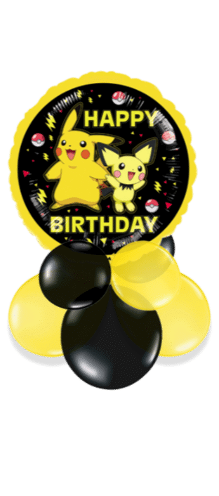 Pokemon Pikachu Birthday Balloon