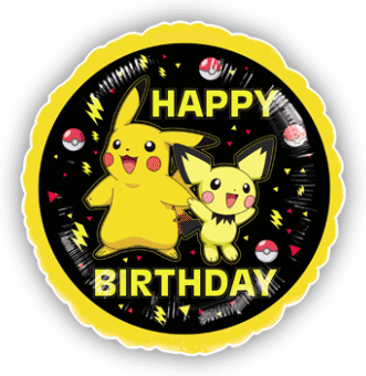 Pokemon Pikachu Birthday