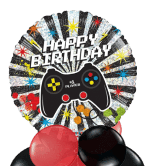 Happy Birthday No1 Player Balloon