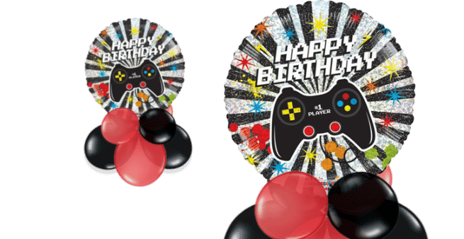 Happy Birthday No1 Player Balloon