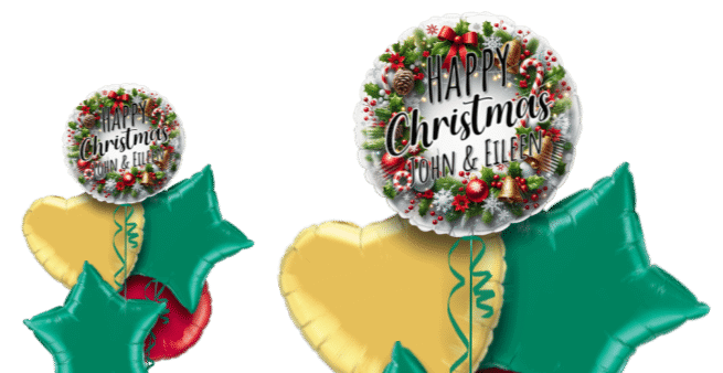 Christmas Wreath Balloon