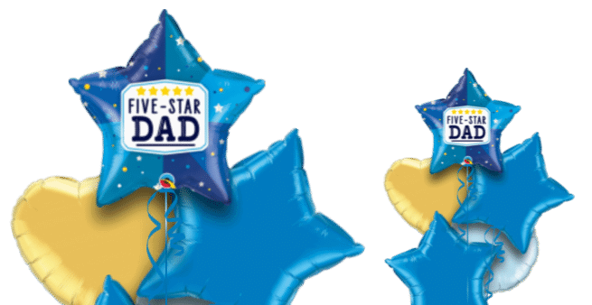 Five Star Dad Balloon