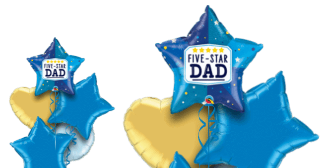 Five Star Dad Balloon