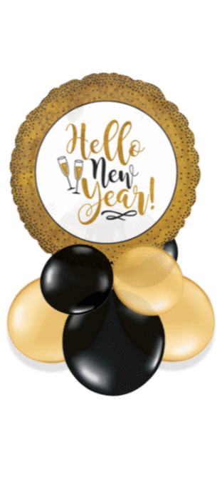 Hello New Year Balloon