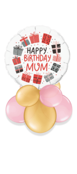 Happy Birthday Mum Presents Balloon
