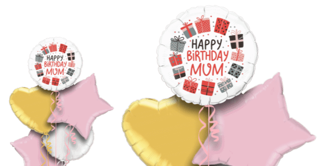 Happy Birthday Mum Presents Balloon