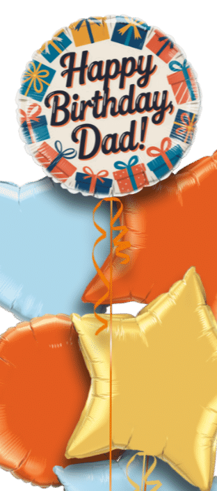Happy Birthday Dad Presents Balloon