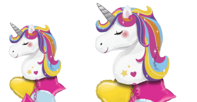 Rainbow Unicorn Balloon