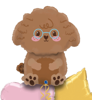 Cute Poodle Balloon