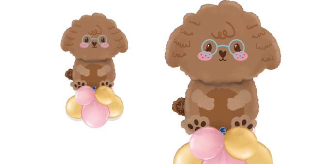 Cute Poodle Balloon